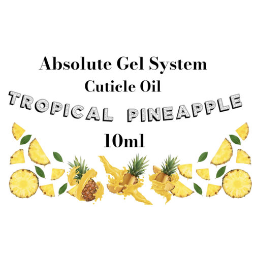 Absolute Gel System Absolute Tropical Pineapple Cuticle Oil- 10 ml Absolute Gel System Absolute Tropical Pineapple Cuticle Oil- 10 ml