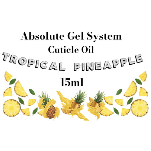Absolute Gel System Absolute Tropical Pineapple Cuticle Oil- 15 ml