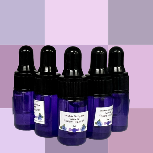 Absolute Gel System Absolute Candy Grapes Cuticle Oil- 3 ml Bottle