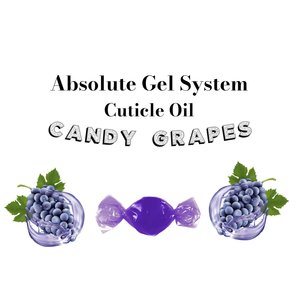 Absolute Gel System Absolute Candy Grapes Cuticle Oil- 10 ml