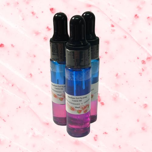 Absolute Gel System Absolute Strawberries & Cream Cuticle Oil- 10 ml Absolute Gel System Absolute Strawberries & Cream Cuticle Oil- 10 ml