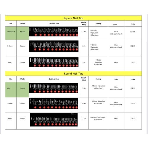 Absolute Gel System Absolute Soft Gel Tip Catalogue Absolute Gel System Absolute Soft Gel Tip Catalogue