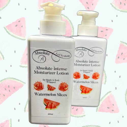 Absolute Gel System Intense Moisturizing Lotion Watermelon Slices 400ml Absolute Gel System Intense Moisturizing Lotion Watermelon Slices 400ml
