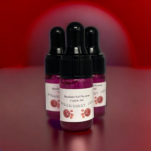 Absolute Gel System Absolute Strawberry Jam Cuticle Oil- 3 ml Bottle Absolute Gel System Absolute Strawberry Jam Cuticle Oil- 3 ml Bottle