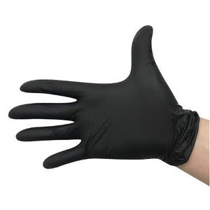 Golden Devon Nitrile Gloves Black (Large)