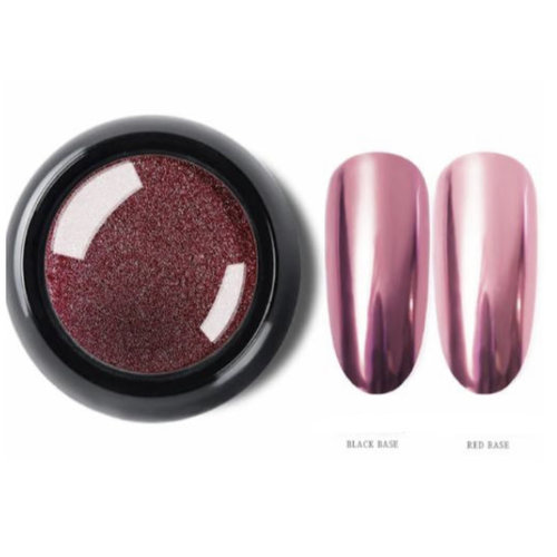 Nail Art Mirror Chrome Rose Pink-02 Nail Art Mirror Chrome Rose Pink-02