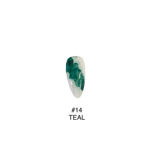 Absolute Gel System Absolute Alcohol Ink #14 Teal Absolute Gel System Absolute Alcohol Ink #14 Teal