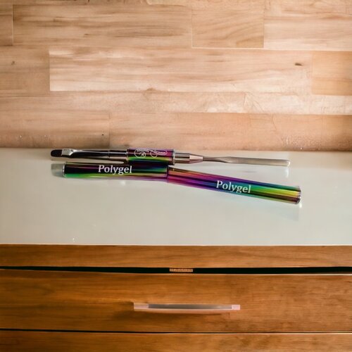 Absolute Gel System Absolute Double Ended Polygel Brush Absolute Gel System Absolute Double Ended Polygel Brush