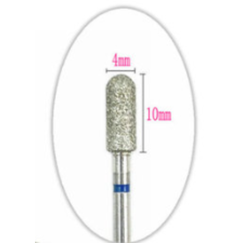 Atlantic Nail Supply Cuticle Diamond Bit Medium - Round Cylinder Atlantic Nail Supply Cuticle Diamond Bit Medium - Round Cylinder