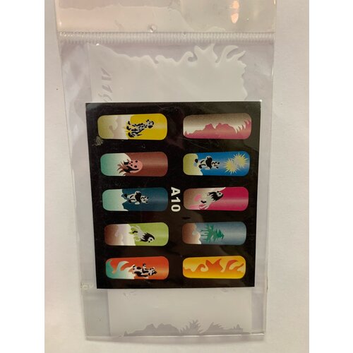Plastic Stencil (A10) Plastic Stencil (A10)