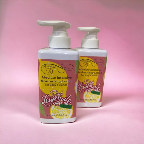 Absolute Gel System Intense Moisturizing Lotion Pink Lemonade 400ml Absolute Gel System Intense Moisturizing Lotion Pink Lemonade 400ml