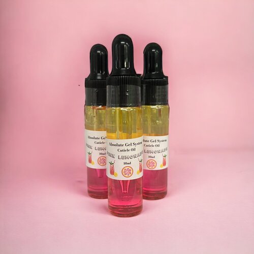 Absolute Gel System Pink Lemonade Cuticle Oil- 10 ml Absolute Gel System Pink Lemonade Cuticle Oil- 10 ml