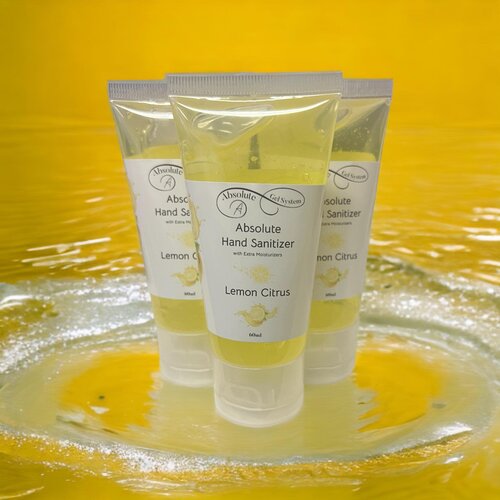 Absolute Gel System Absolute Hand Sanitizer (Lemon Citrus) 60ml Absolute Gel System Absolute Hand Sanitizer (Lemon Citrus) 60ml