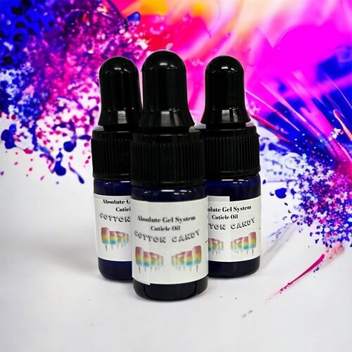 Absolute Gel System Absolute Cotton Candy Cuticle Oil- 3 ml Bottle Absolute Gel System Absolute Cotton Candy Cuticle Oil- 3 ml Bottle
