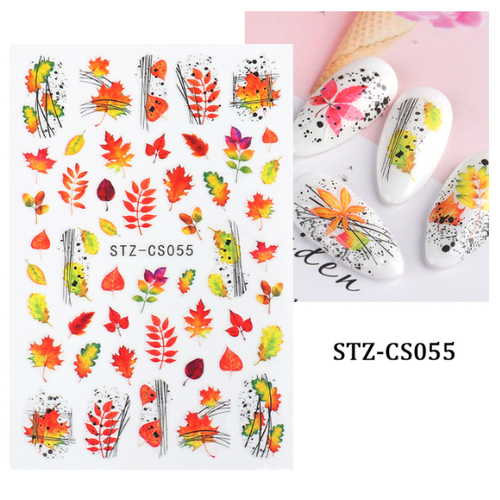 Nail Art Fall Stickers STZ-CS055 Nail Art Fall Stickers STZ-CS055