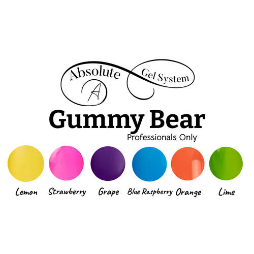 Absolute Gel System Absolute Gummy Bear Collection (6 colors)