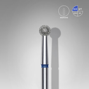 Staleks Staleks Diamond Ball Bit 3.5 mm Blue FA01B035