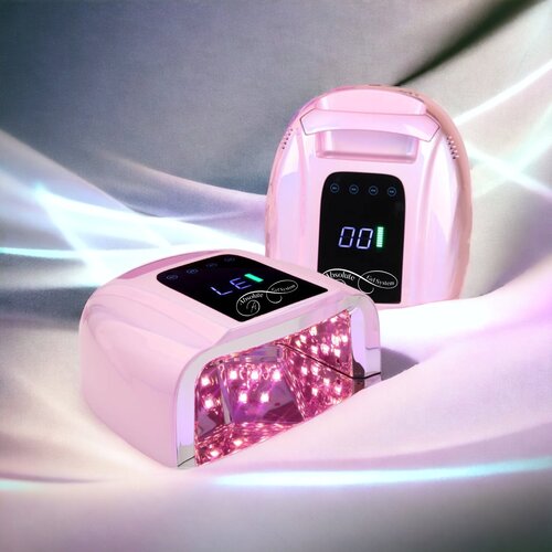 Absolute Gel System Absolute Hybrid Pro LED Nail Lamp Rechargeable (Pink)