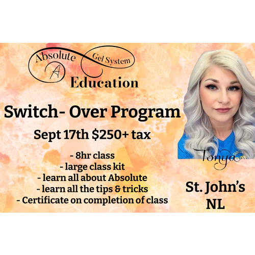 Absolute Gel System Absolute Switch-Over Program Absolute Gel System Absolute Switch-Over Program