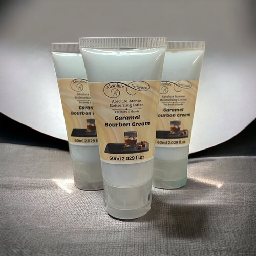 Absolute Gel System Intense Moisturizing Lotion Caramel Bourbon Cream 60ml Absolute Gel System Intense Moisturizing Lotion Caramel Bourbon Cream 60ml