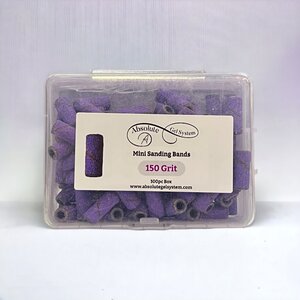 Absolute Gel System Absolute Mini Sanding bands Purple 150 Grit