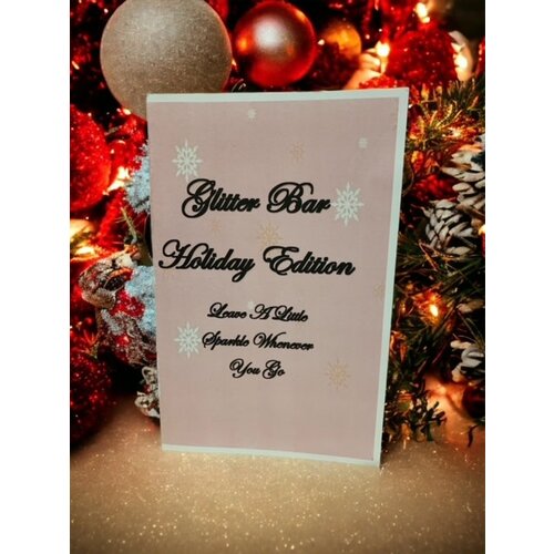 Glitter Bar Holiday Glitter Book (10 glitters) limited edition