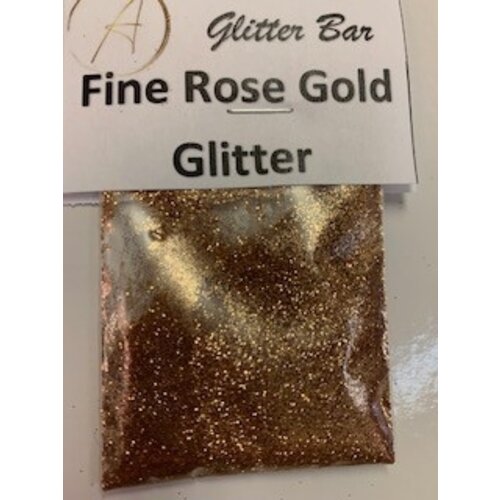 Nail Art Packaged Glitter Fine Rose Gold