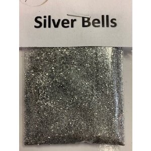 Nail Art Packaged Glitter Silver Bells