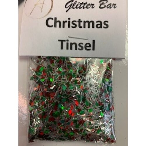 Nail Art Packaged Glitter Christmas Tinsel