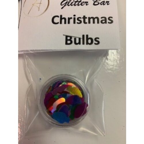 Glitter Bar Christmas Bulbs