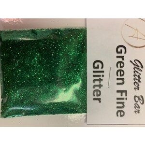Nail Art Packaged Glitter Fine Green