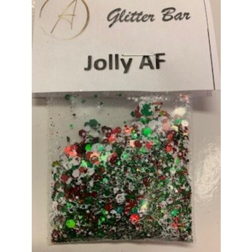 Nail Art Packaged Glitter Jolly AF