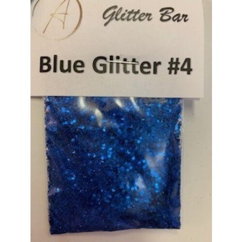 Nail Art Packaged Glitter Blue #4