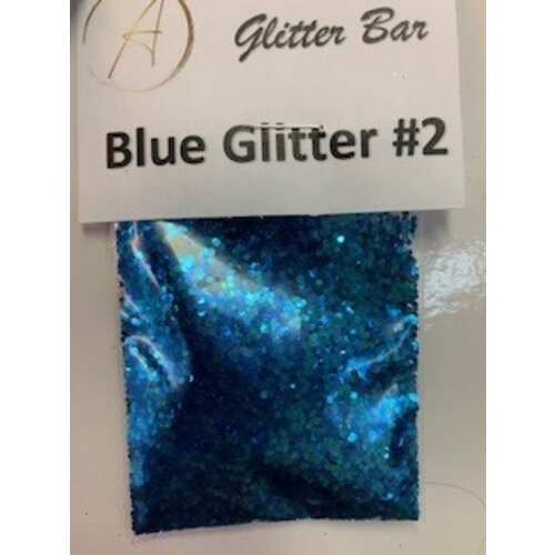Nail Art Packaged Glitter Blue #2