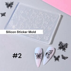 Golden Devon Silicone Sticker Mold (#2)