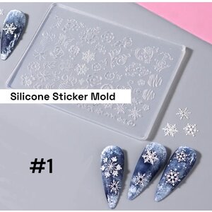 Golden Devon Silicone Sticker Mold (#1)