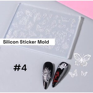 Golden Devon Silicone Sticker Mold (#4)
