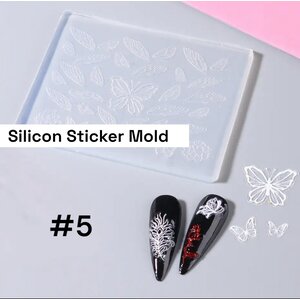 Golden Devon Silicone Sticker Mold (#5)