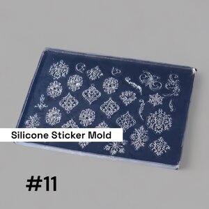 Golden Devon Silicone Sticker Mold (#11)