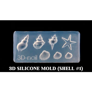 Golden Devon 3D Silicone Sticker Mold (Shell #1)