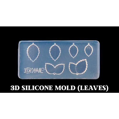 Golden Devon 3D Silicone Sticker Mold (Leaves)