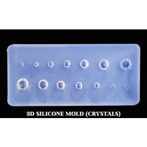 Golden Devon 3D Silicone Sticker Mold (Crystal)