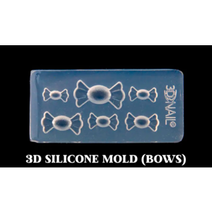 Golden Devon 3D Silicone Sticker Mold (Bows)