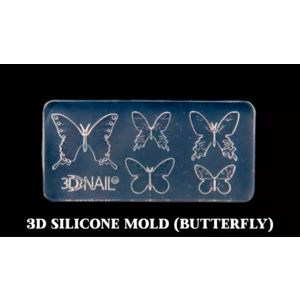 Golden Devon 3D Silicone Sticker Mold (Butterfly)
