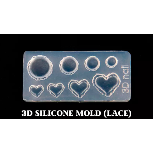 Golden Devon 3D Silicone Sticker Mold (Lace)