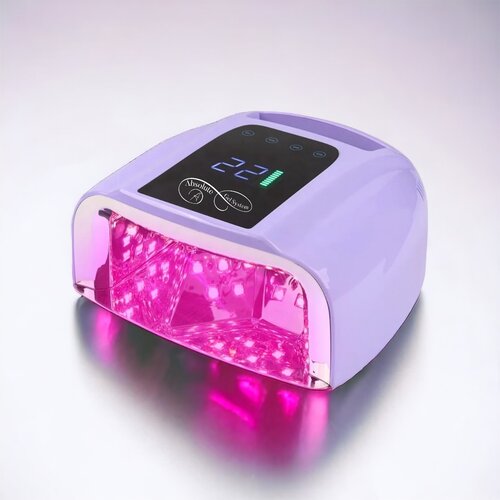Absolute Gel System Absolute Hybrid Pro LED Nail Lamp Rechargeable (Purple)