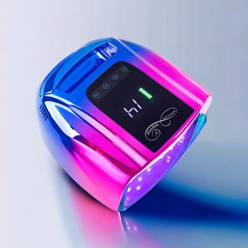Absolute Gel System Absolute Hybrid Pro LED Nail Lamp Rechargeable  (Gradient Blue & Purple)