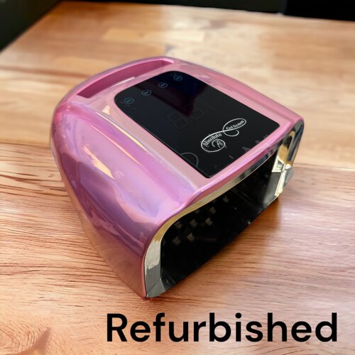 Absolute Gel System (Refurbished) Absolute Hybrid Pro LED Nail Lamp Rechargeable (Pink)