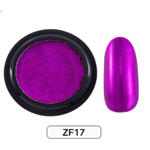 Nail Art Mirror Chrome pink/Purple MCB17