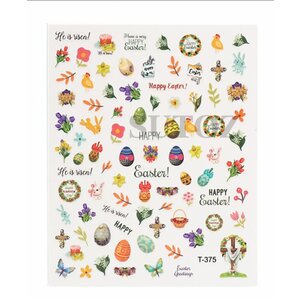 Atlantic Nail Supply Easter Stickers T-375